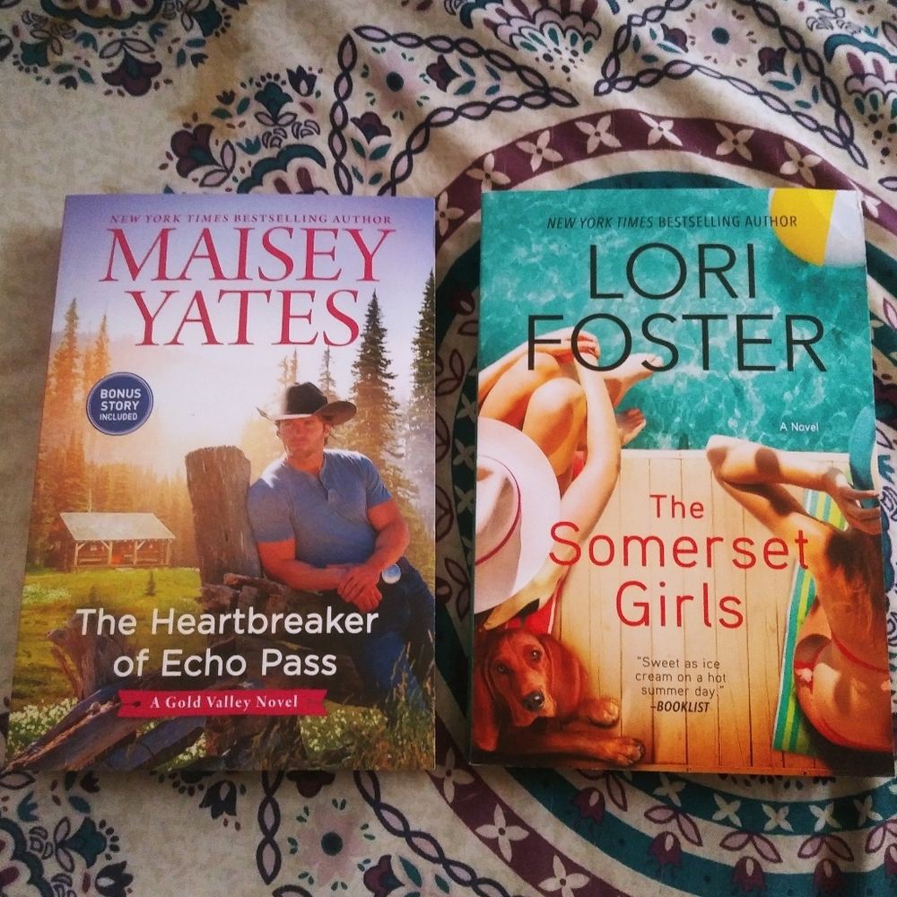 Lot Of 2 Paperback Romance Books - Brand New